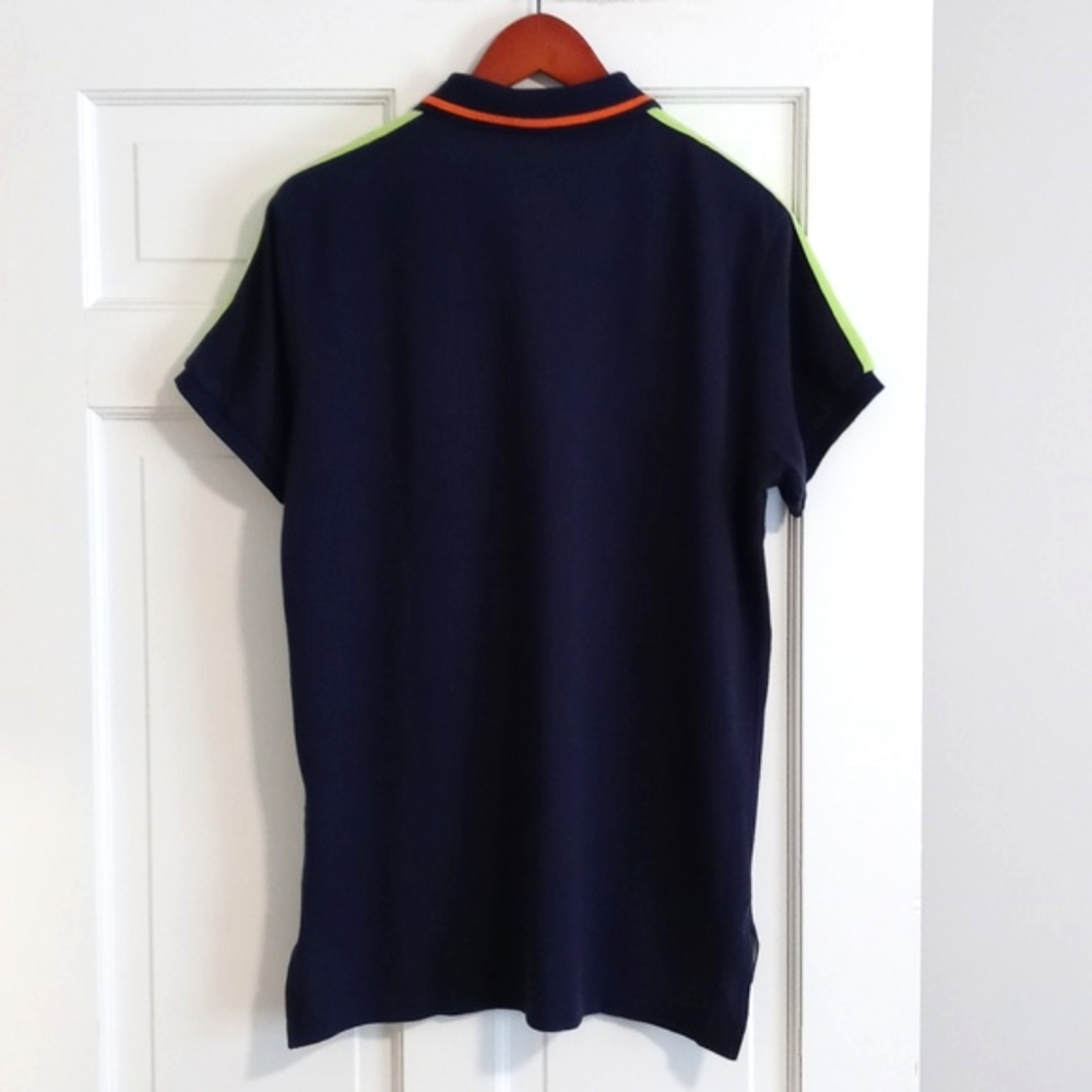 🐎RARE Polo Ralph Lauren🐎 - Navy/Green Limited Edition 2011 US OPEN S/S Polo - Picture 3 of 16